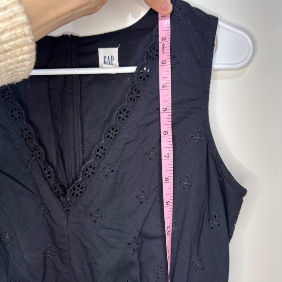 GAP Eyelet Embroidered Midi Dress Petite Size 4 - Picture 11 of 11